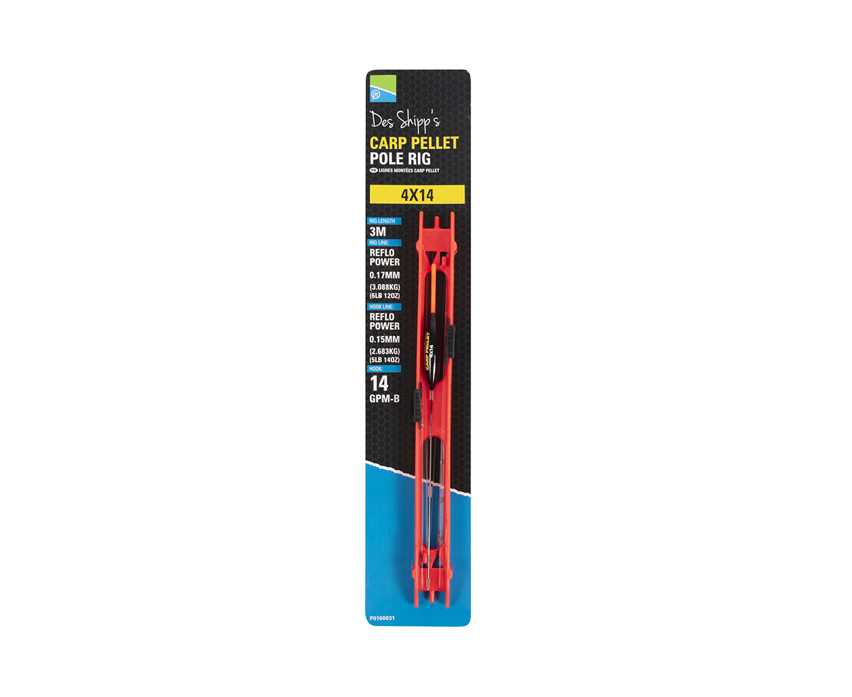 Des Shipp Carp Pellet Pole Rigs