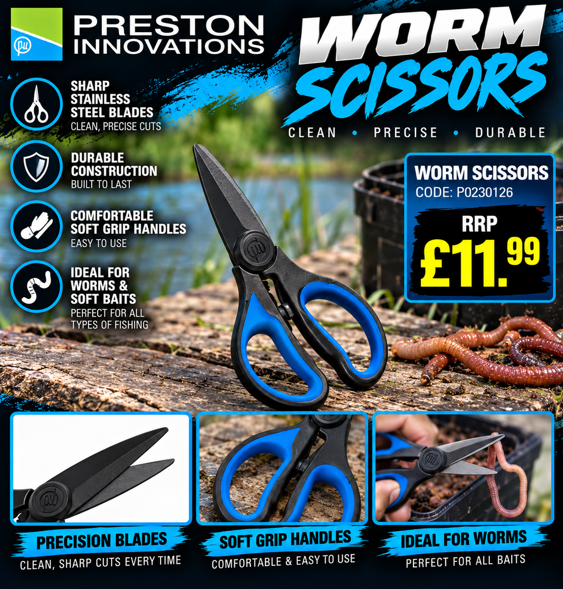 Worm Scissors: A Practical Guide to Chopped-Worm Fishing