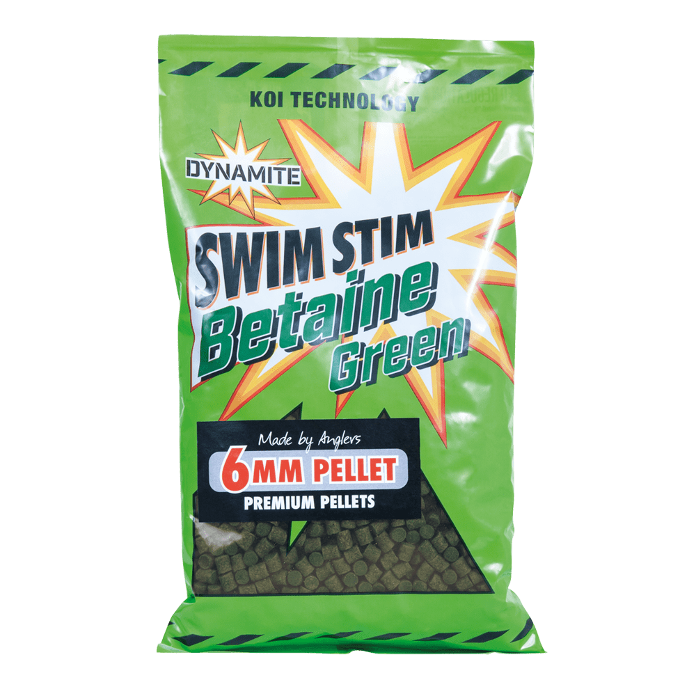 Swim Stim Betaine Green Pellets