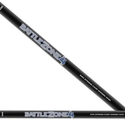 Middy BattleZone 6m Carp Margin Whip Elasticated + Pole Rig Ready To Fish