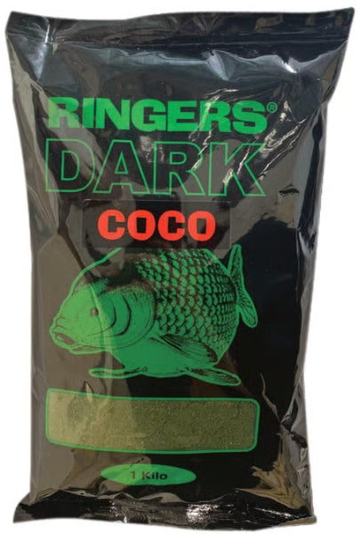 Ringers Dark Coco Fishing Groundbait 1kg