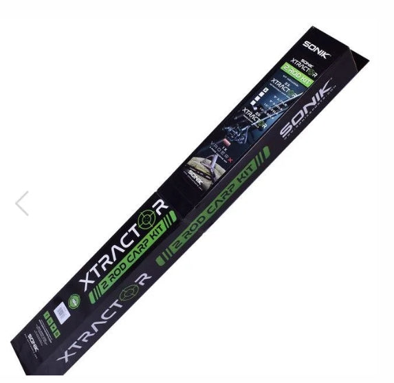 Sonik Xtractor 2 Rod Carp Kit