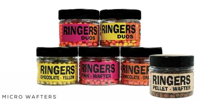 Ringers Micro Wafters tubs in six colour and flavour options