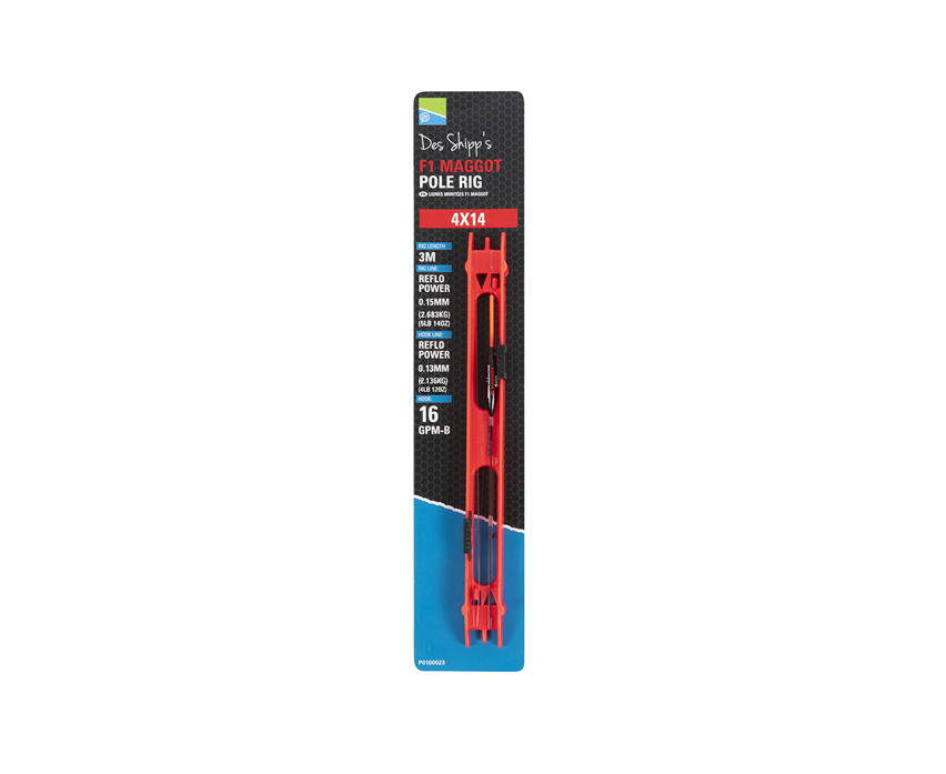 Des Shipp F1 Maggot Pole Rigs