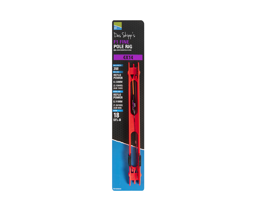 Des Shipp F1 Fine Pole Rigs